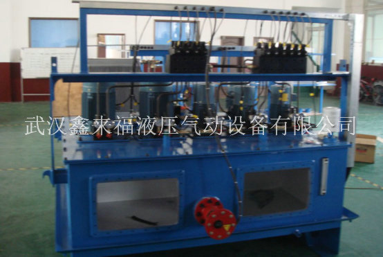 Continuous casting machine hydraulic station, continuous casting machine hydraulic system